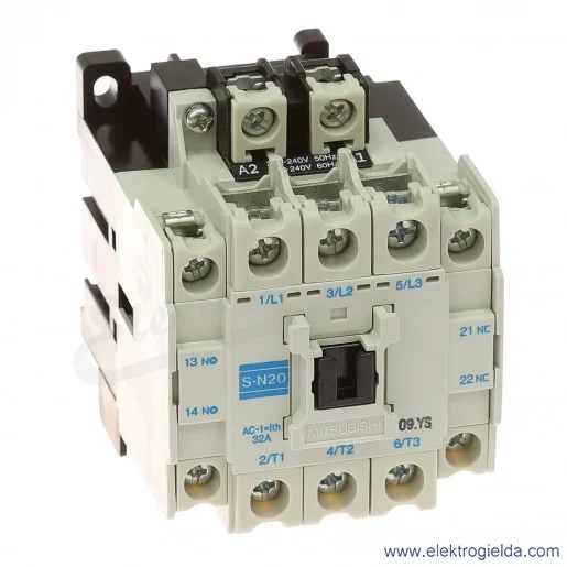 Stycznik S-N20CX, 11KW, 230V AC Stycznik S-N20CX, 11KW, 230V AC