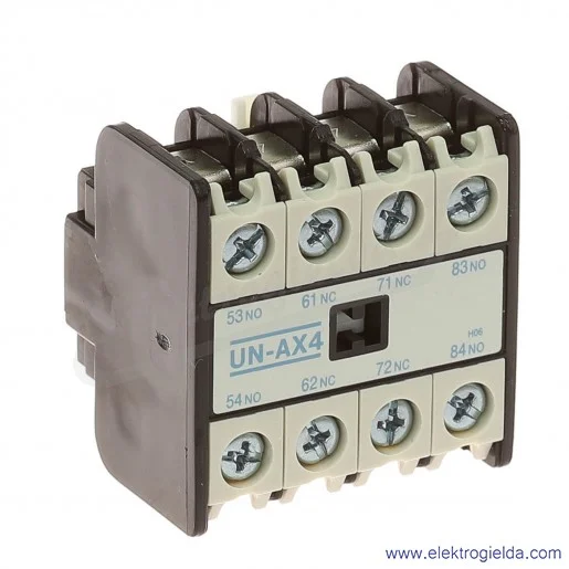 Styk pomocniczy 52629, UN-AX4CX, 2A2B Styk pomocniczy 52629, UN-AX4CX, 2A2B