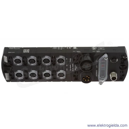 Moduł sieciowy IMPACT67 E/A, Profibus DP, 16DI, 55345