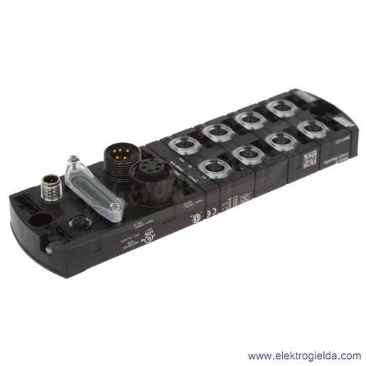 Moduł sieciowy IMPACT67 E/A, Profibus DP, 16DI, 55345