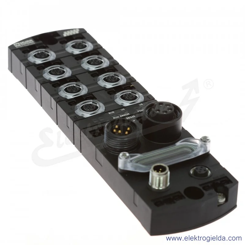 Moduł sieciowy IMPACT67 E/A, Profibus DP, 16DI, 55345