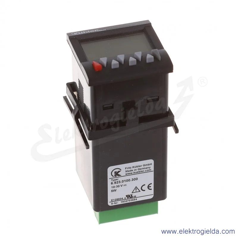 Licznik programowalny LCD, CODIX 6.923.0100.300, 10-30VDC