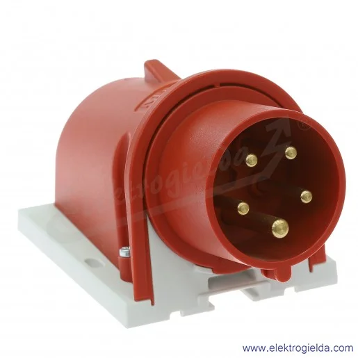 Wtyczka stała odbiornikowa 801 5x16A 400V IP44