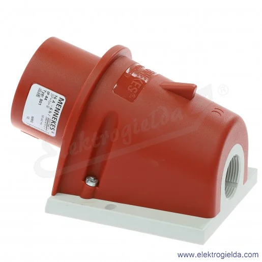 Wtyczka stała odbiornikowa 801 5x16A 400V IP44