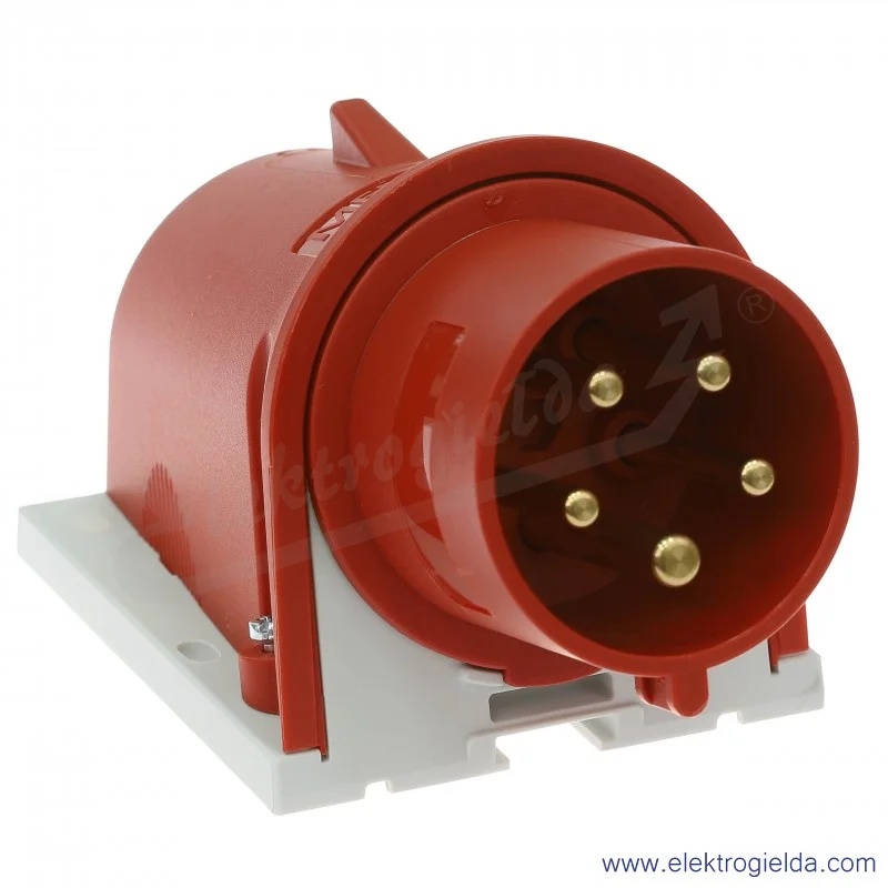 Wtyczka stała odbiornikowa 804 5x32A 400V IP44