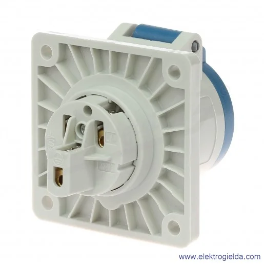 Gniazdo tablicowe 1366 3x16A 230V proste IP44