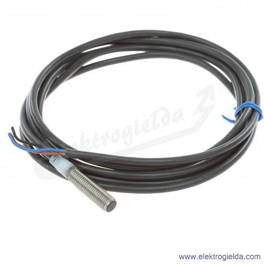Czujnik indukcyjny E2A-S08KS02-WP-C2 NPN NC Sn 2mm przewód 2m Czujnik indukcyjny E2A-S08KS02-WP-C2 NPN NC Sn 2mm przewód 2m