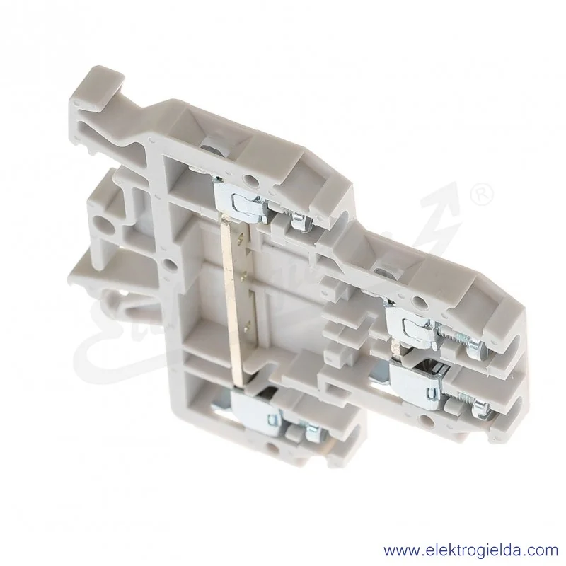 Złączka piętrowa A00-0008, ZUG G/21, szara, śrubowa, 4mm2
