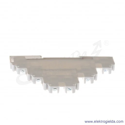 Złączka piętrowa A03-0008, ZG-G/31, szara, 3 piętra, 4mm2