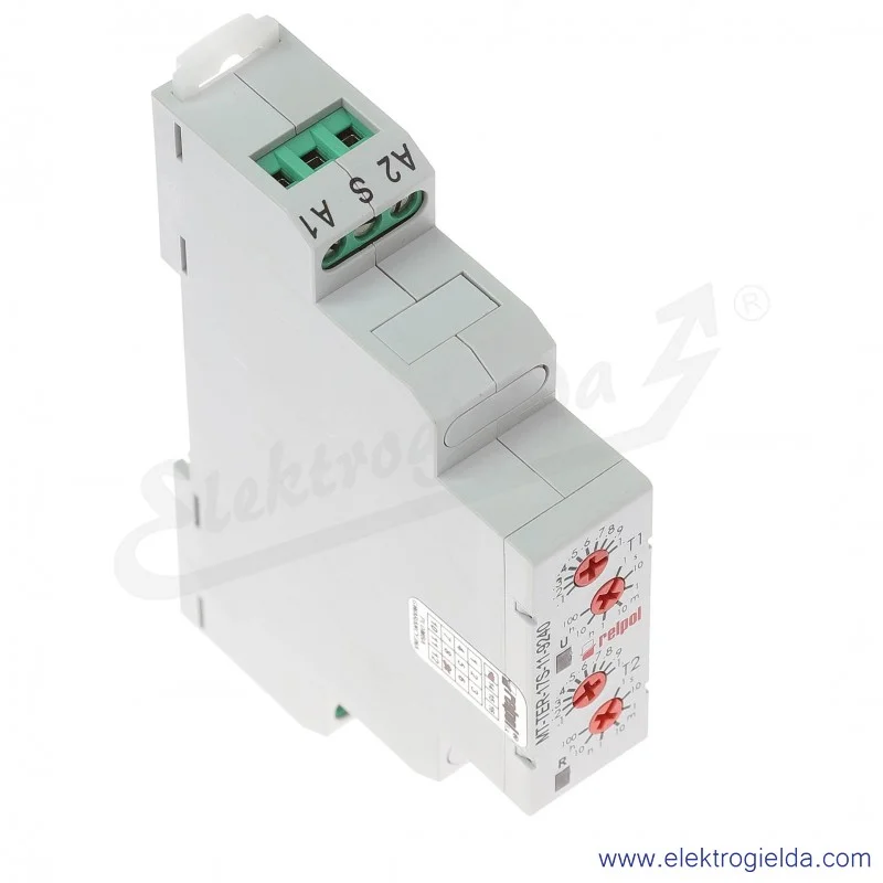 Przekaźnik czasowy jednofunkcyjny MT-TER-17S-11-9240 1P 12...240VAC/DC funkcja ER