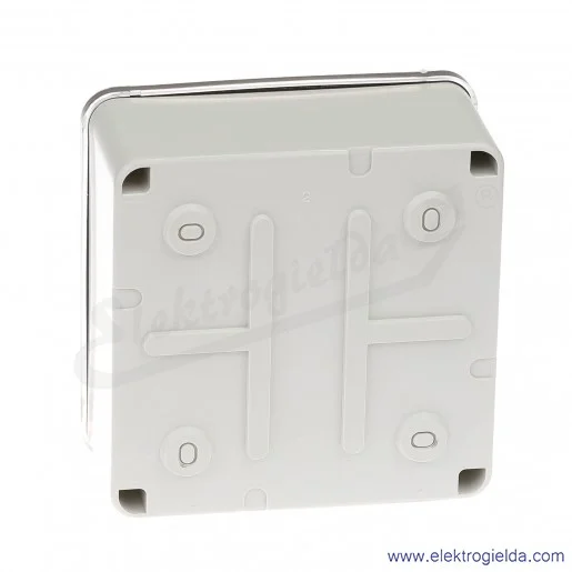 Obudowa seria SCABOX 686.224 100x100x50 mm IP56 przezroczyste wieczko