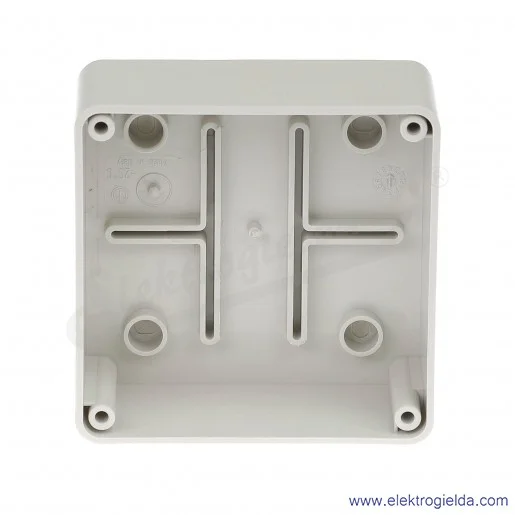 Obudowa seria SCABOX 686.224 100x100x50 mm IP56 przezroczyste wieczko