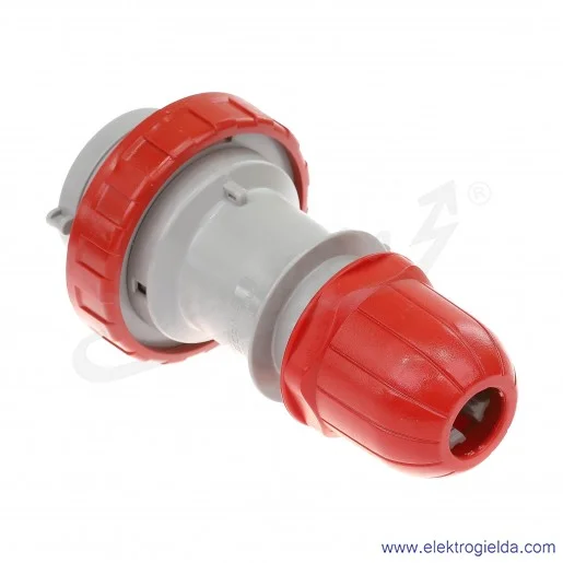 Wtyczka 218.1637 5x16A 3P+N+PE 6h IP67 montaż na kabel