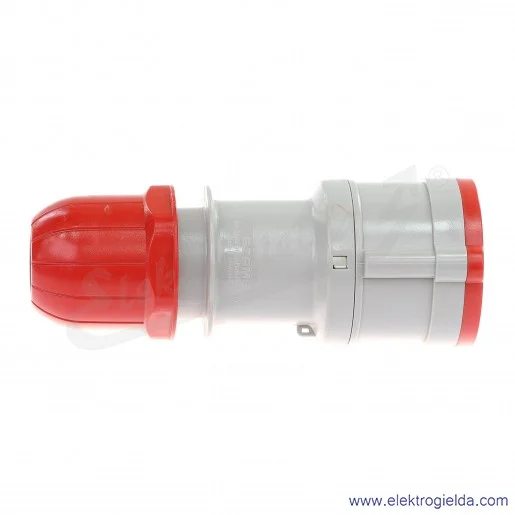 Gniazdo przenośne 5x16 3P+N+PE 6h IP44 montaż na kabel 313.1647