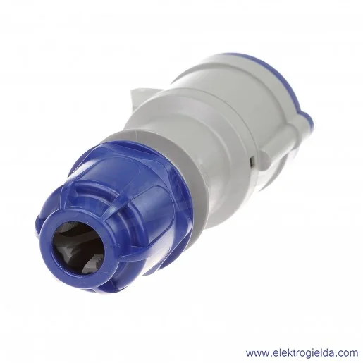 Gniazdo przenośne 3x32 2P+N 6h IP44 montaż na kabel 313.3243
