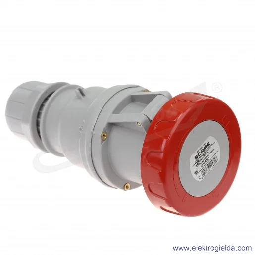 Gniazdo przenośne 5x63 3P+N+PE 6h IP67 montaż na kabel 318.6347