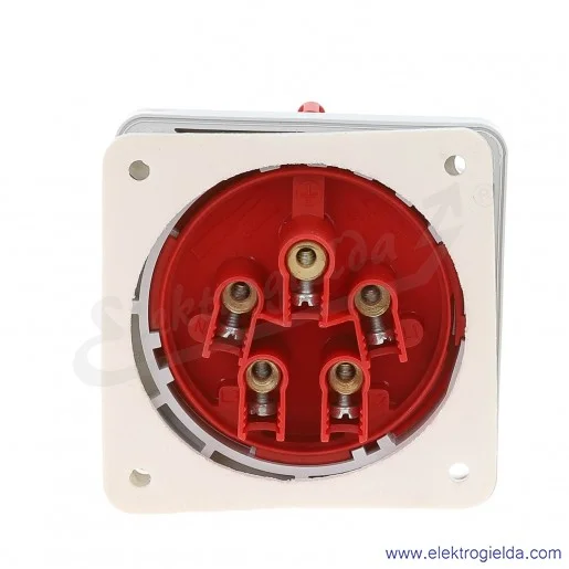Wtyczka tablicowa odbiornikowa 5x16A 3P+N+PE
