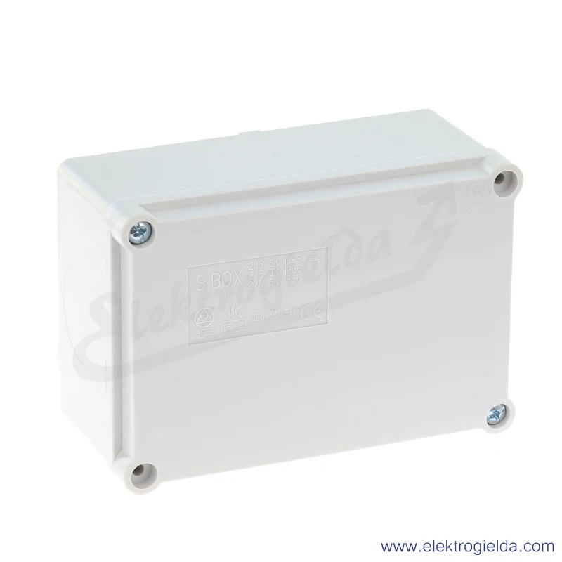 Puszka natynkowa S-BOX 116 SK 120x50x80 IP66 bez dławików
