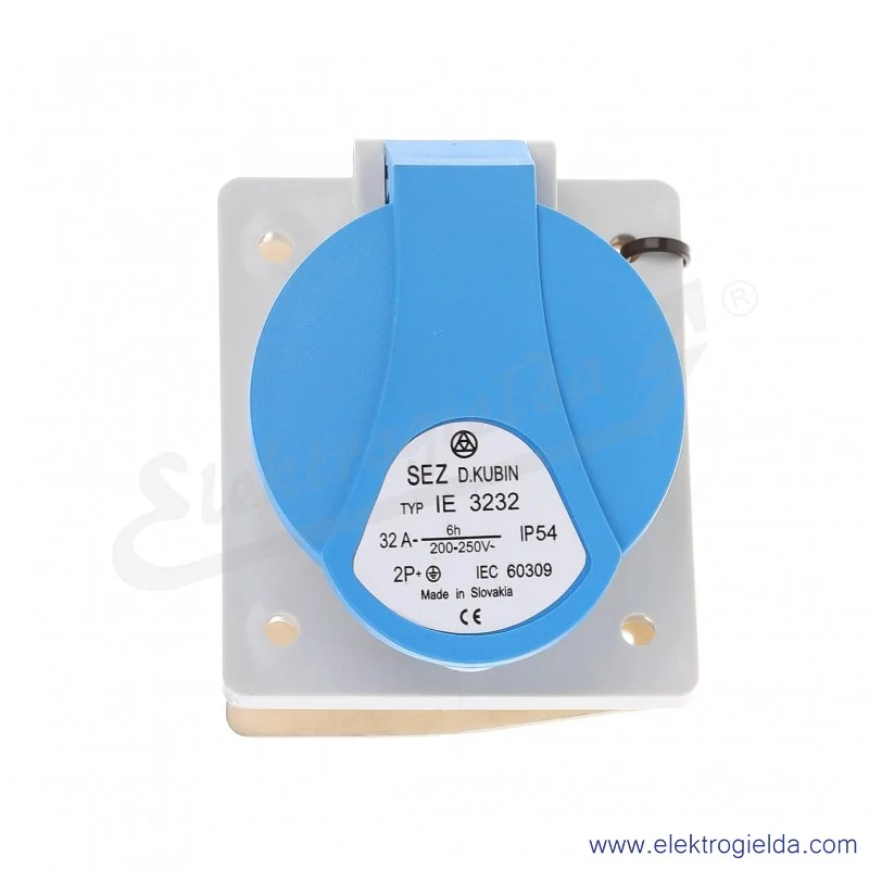 Gniazdo tablicowe 230V 3x32A L+N+PE