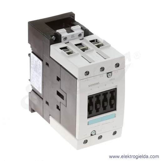 Stycznik 3RT1044-1AB00   AC-3, 30 KW/400 V, AC 24 V, 50 HZ, 3-P, WLK. S3,