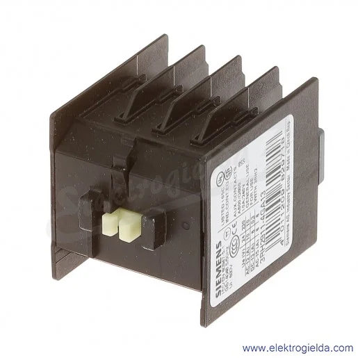 Styki pomocnicze 3RH2911-4GA13  1NO+3NC, do styczników 3RH  S00, zaciski oczkowe