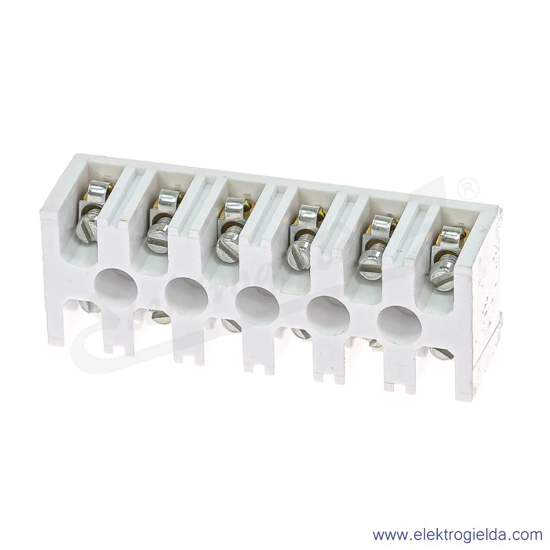 Listwa zaciskowa 25326406, LTE 6-4 T-326, 4mm2, 32A, 6 torowa