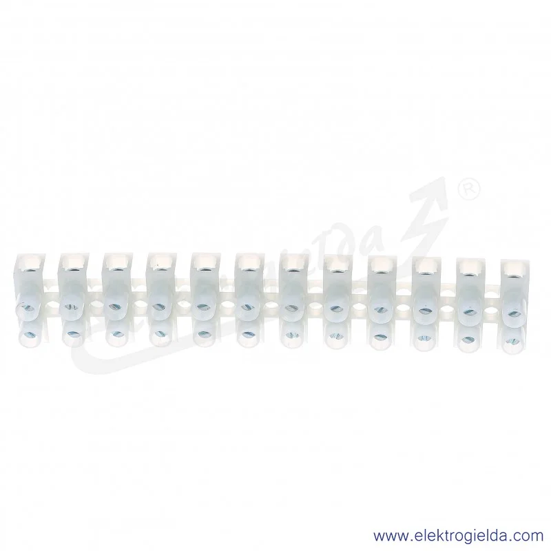 Listwa zaciskowa 84226004, LTA-P 12*4.0, żółta, 4mm2, 32A, 690V, 12 torowa