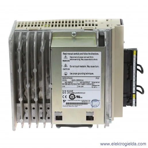 Serwonapęd SGDV-3R5D01A, Servopack 1.0kW, 3AC 480V