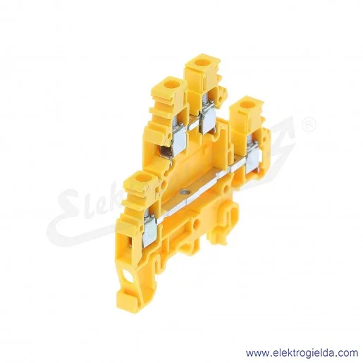 Złączka M4/6 D2 piętrowa żółta Złączka M4/6 D2 piętrowa żółta