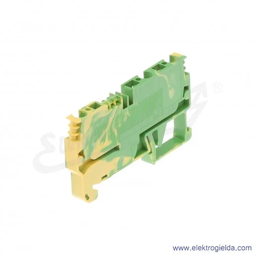 Złączka ochronna, WKFN4 D1/2/SL/35, 4mm2, żółto-zielona, szerokość 6mm