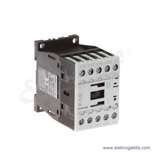 Stycznik pomocniczy DILA-31-EA(230V50HZ,240V60HZ) 4A 3NO+1NC Us 230VAC