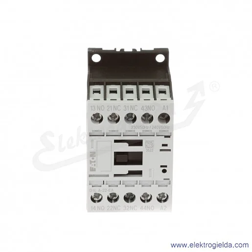 Stycznik pomocniczy DILA-22-EA(230V50HZ,240V60HZ) 4A 2NO+2NC Us 230VAC