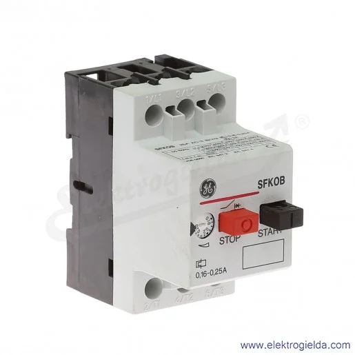 Wyłącznik silnikowy SFK0B 0,16-0,25A 3P 0,06kW