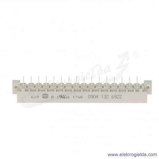 Złączę 32PIN 09041326922, DIN-Power D032MS-3,0C1-2, typ D