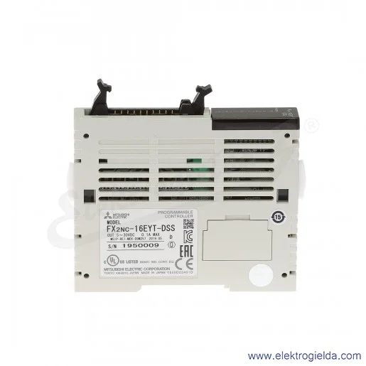 Moduł rozszerzający 104504, FX2NC-16EYT-DSS, 16 wyjść tranzystorowych