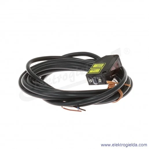 Czujnik optyczny E3Z-LL81  odbiciowy laserowy z eliminacja tła PNP NO/NC Sn 300mm przewód 2m