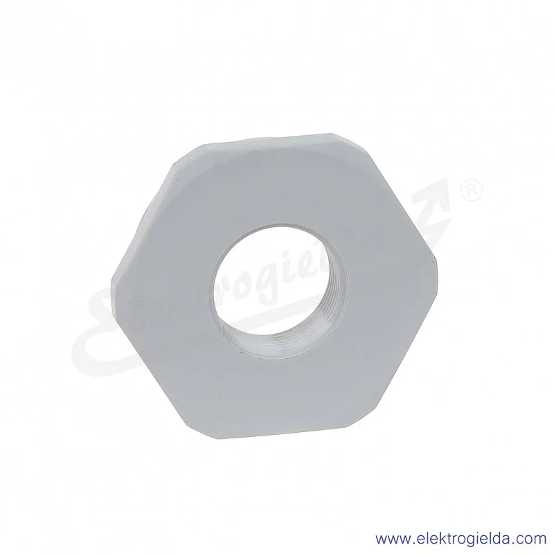 Redukcja E03DK-02120300303, DR 20M/16M, z tworzywa, M20x1,5/M16x1,5 pod klucz 24