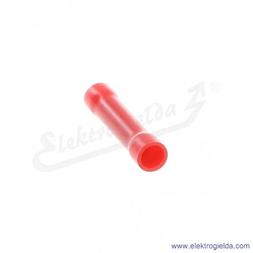 Łącznik kablowy E09KO-02060300101, KLI 1, 0,75-1mm2, do łączenia na styk, izolowany czerwony, 100szt
