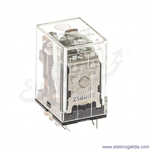 Przekaźnik miniaturowy 700-HF32A1, 2P, 120VAC, 10A, DPDT, monostabilny