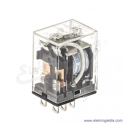 Przekaźnik miniaturowy 700-HF32A1, 2P, 120VAC, 10A, DPDT, monostabilny