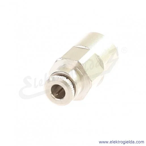 Złączka wtykowa prosta 6463-4-1/8, Fi 8mm, G1/8