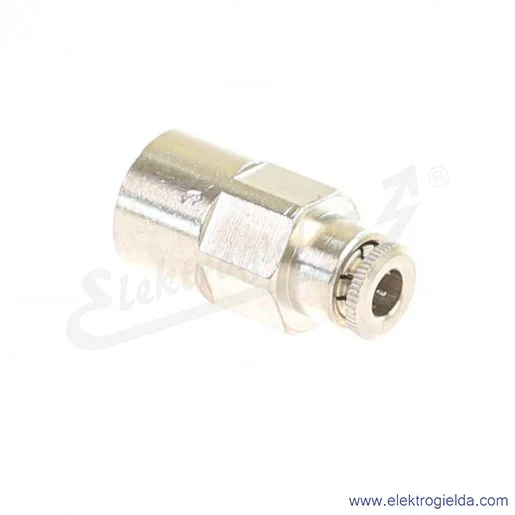 Złączka wtykowa prosta 6463-4-1/8, Fi 8mm, G1/8