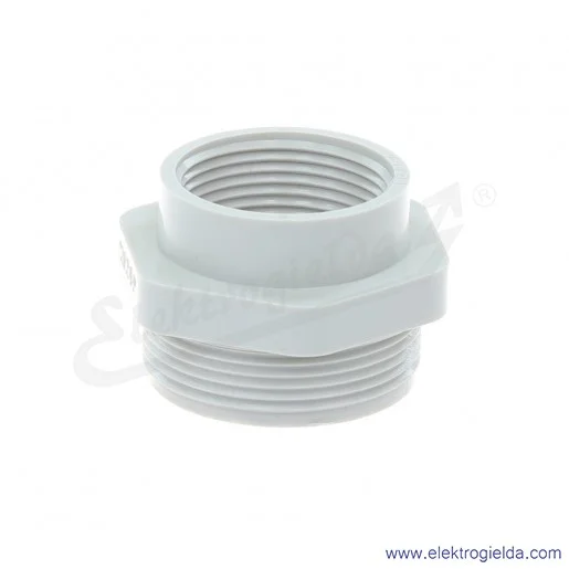 Redukcja E03DK-02120300603, DR 25M/20M, z tworzywa, M25x1,5/M20x1,5, pod klucz 29