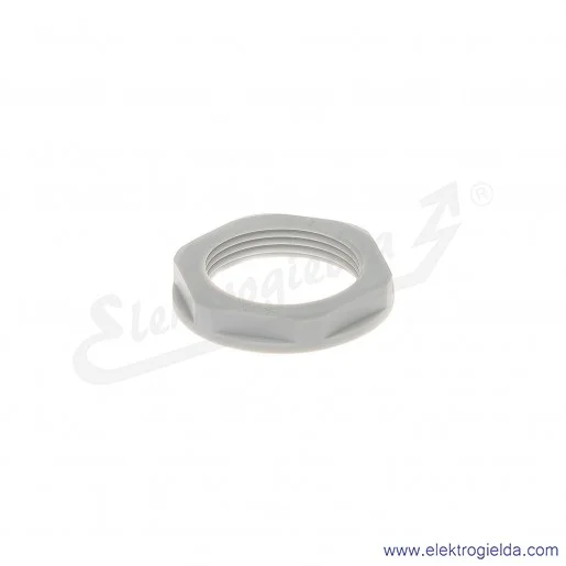 Nakrętka plastikowa E03DK-02020100601, N 40M, M40x1.5, grubość 7mm, pod klucz 54