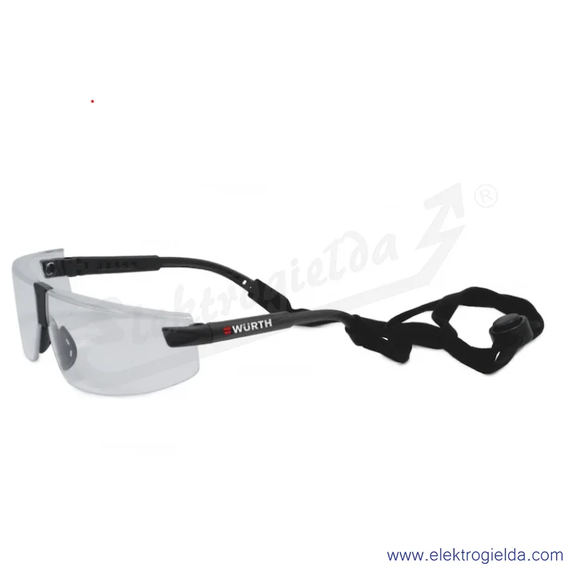 Okulary ochronne A0899 107 81 Exor, czarne
