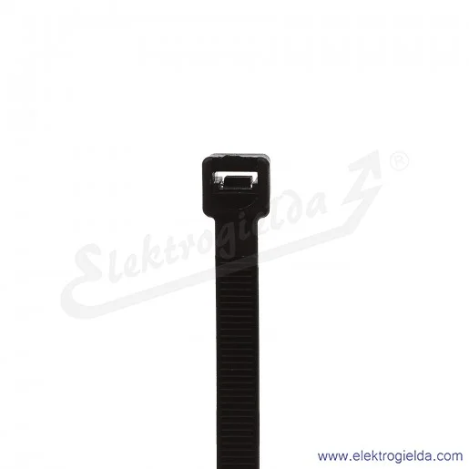 Opaska zaciskowa E01TK-01020101601, TK 25/5 BK, 250mm, 100szt, trytytka, czarna
