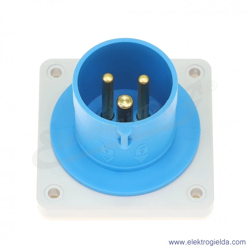 Wtyczka tablicowa odbiornikowa 3x16A L+N+PE
