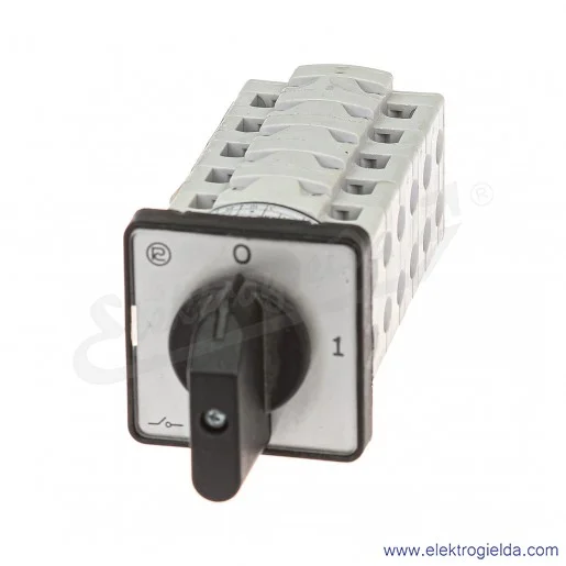 Łącznik krzywkowy pulpitowy S10JD2205 A4 10A 0-1-2 5P IP40