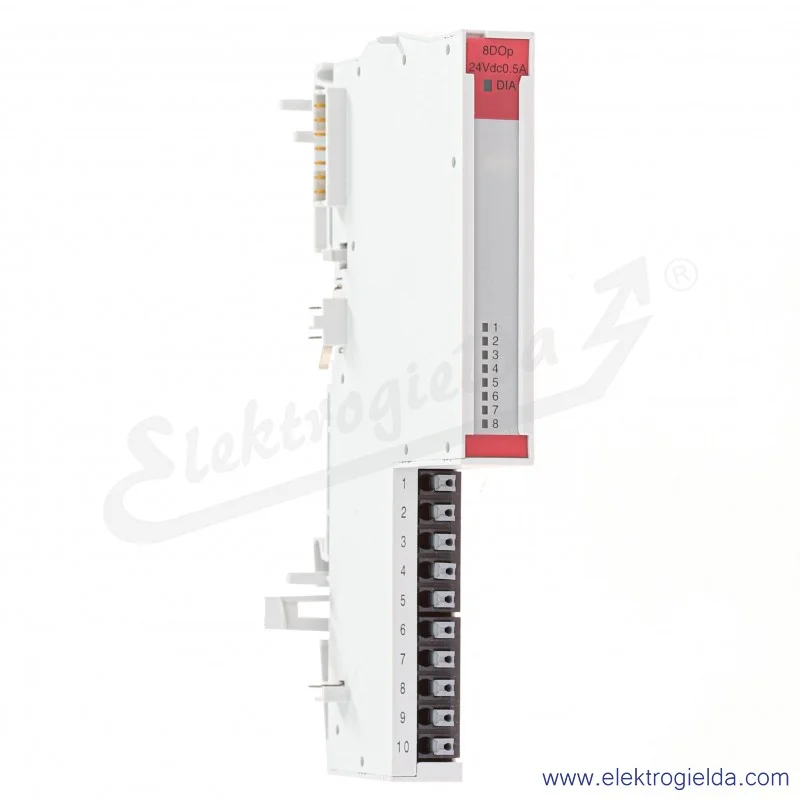 Moduł wyjść cyfrowych 140036, XNE-8DO-24VDC-0,5A-P, 8 wyjść, 24VDC