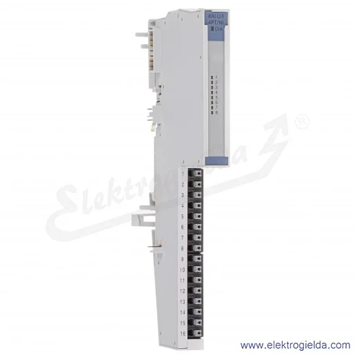 Moduł wejść analogowych 140037, XNE-8AI-U/I-4PT/NI, 8 wejść, 24VDC
